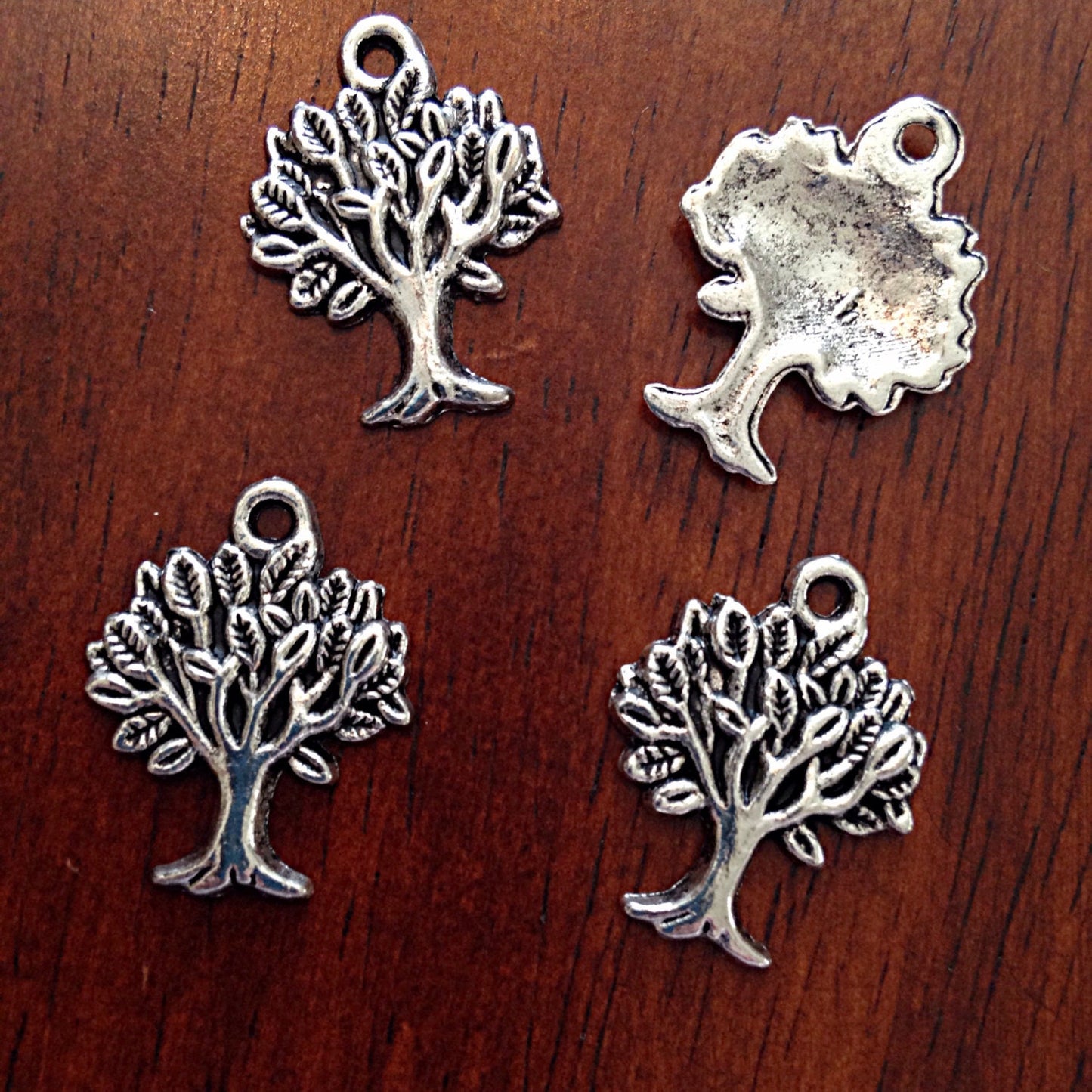 20pcs, Tree Charms, Tree of Life, Antique Silver Charms, Tree of Life Charms, Silver Tree Charms, Jewelry And Craft Supplies, Findings