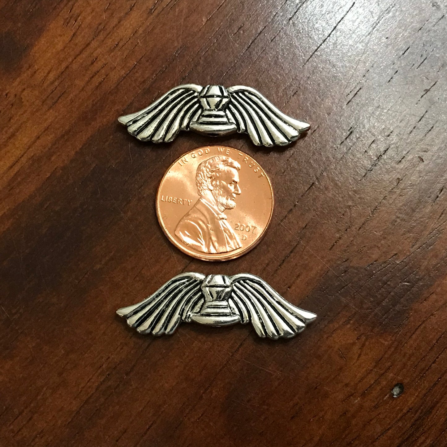20pcs, Angel Wings Spacer Charms, Antique Silver Wing Charms, Spacer Wings Charms, Angel Wing Charms, Connector Charms, Angel Wing Pendants, Findings, Jewelry Supplies