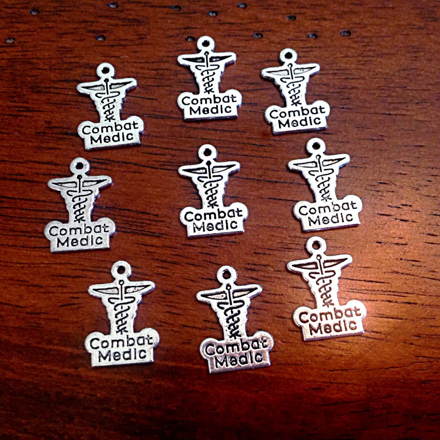 25pcs, Medical Charms, Antique Silver Charms, Medic Charms, Military Medical Charms, Medic Charms, Army Charms, Nursing Charms, FindingS