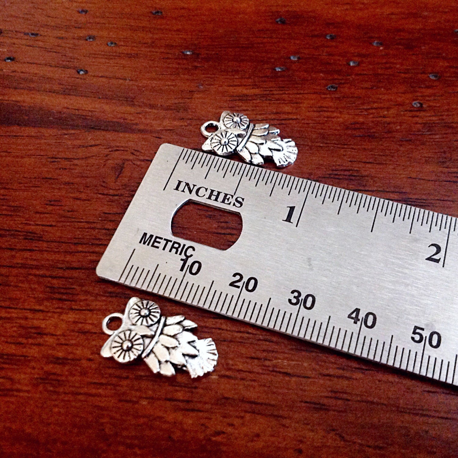 25pc Owl Charms, Antique Silver Charms, Owl, Owl Charms, Hoot Owl Charms, Baby Owl Charms, Bird Charms, Jewelry and Craft Supplies, Findings