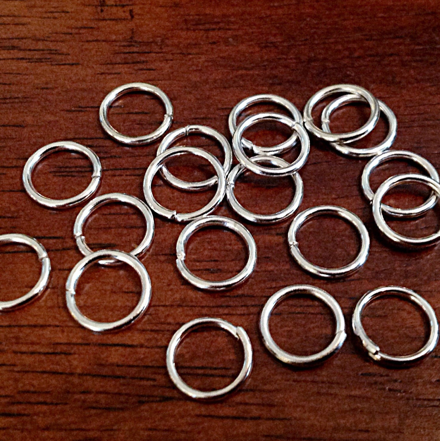 Strong Jump Rings, 300pcs 12x1.2mm Jump Rings, 16 Gauge Heavy Duty 12mm x 1.2mm Jumprings, Industrial Strength Jump Rings, Findings