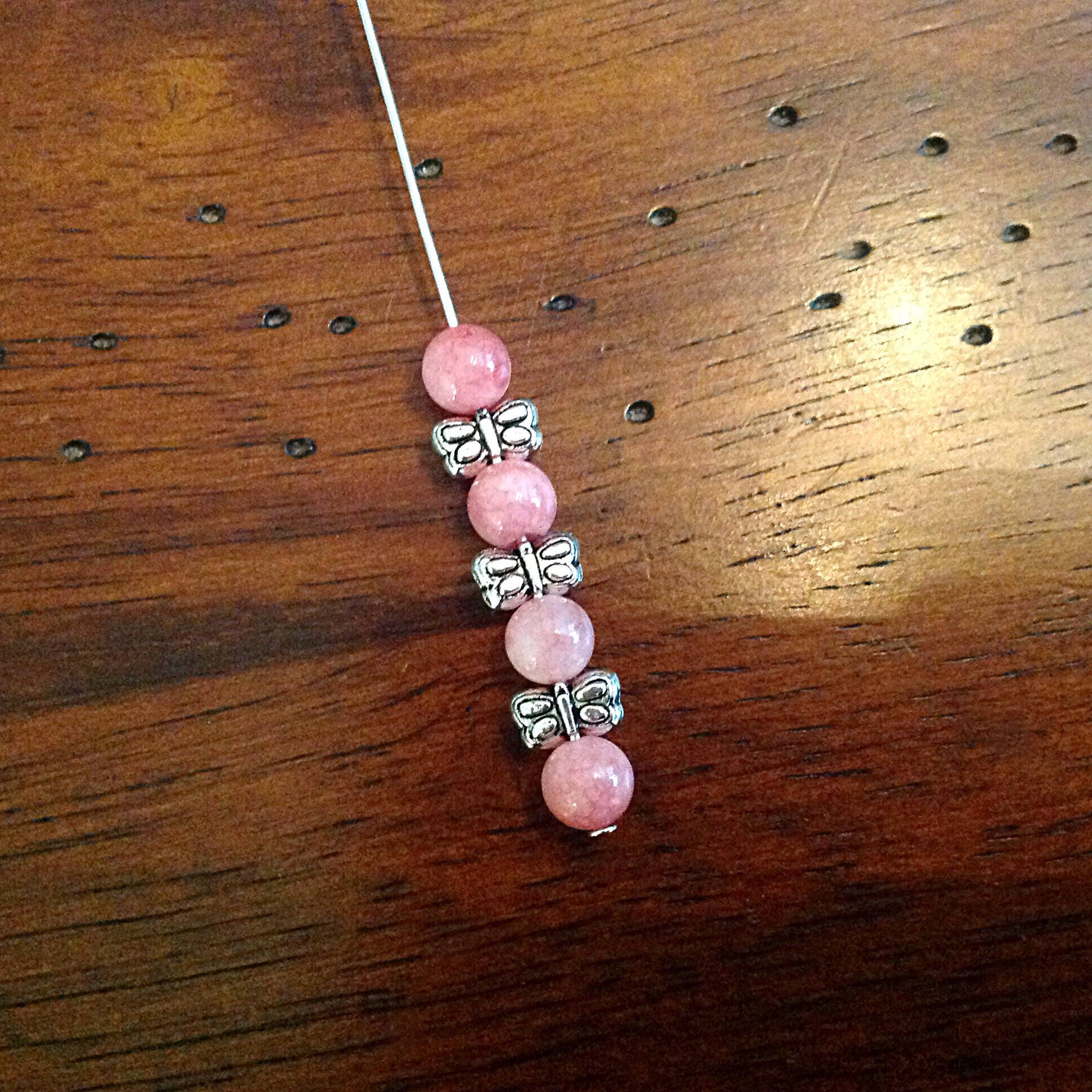 25pcs, Butterfly Spacer Beads, Butterfly Connector Beads, Silver Spacer Beads, Silver Butterfly Spacer Beads, Craft Supplies, Finding