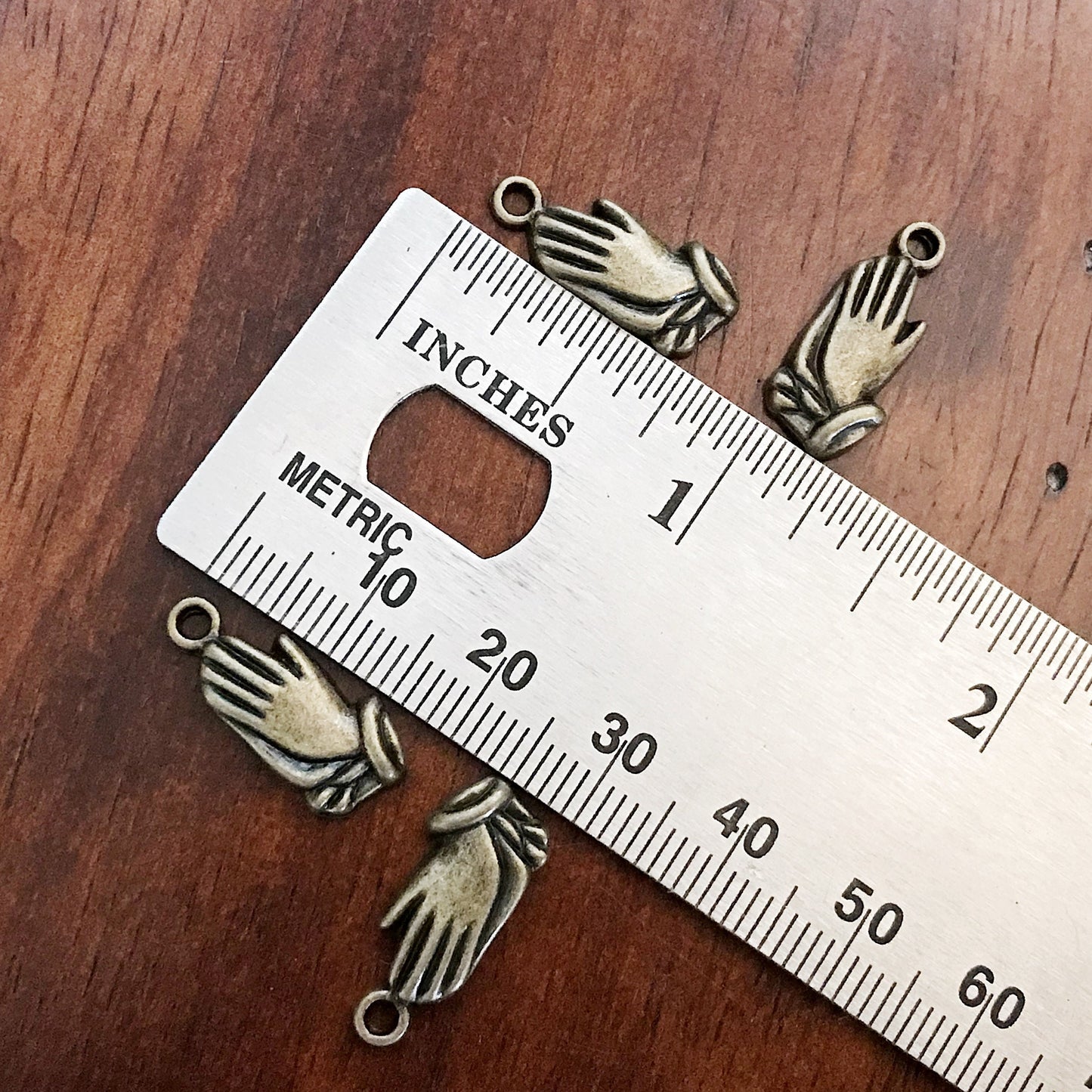 25pcs, Praying Hand Charms, Prayer Charms, Charms Bulk, Armor of God Charm, Bronze Praying Hands Charms, Rosary Charms, Findings