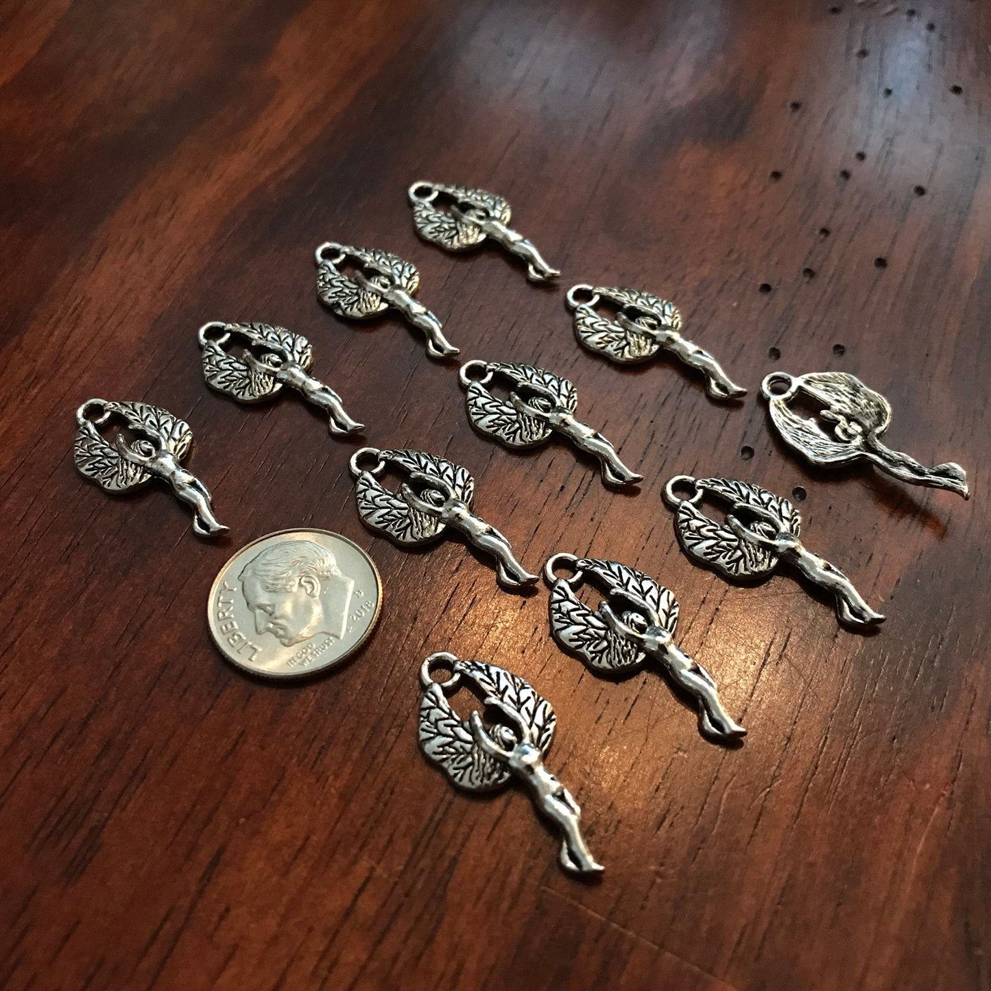 30pcs, Angel Charms, Halo Charms, Angel Pendants, Antique Silver Charms, Small Angel Charms, Angel Wing Charms, Angel Pendants, Findings