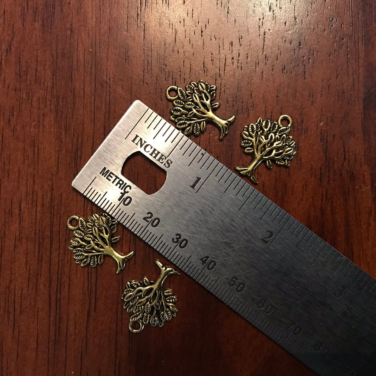 20pcs, Tree Charms, Tree of Life, Antique Gold Charms, Tree of Life Charms, Silver Tree Charms, Jewelry And Craft Supplies, Findings