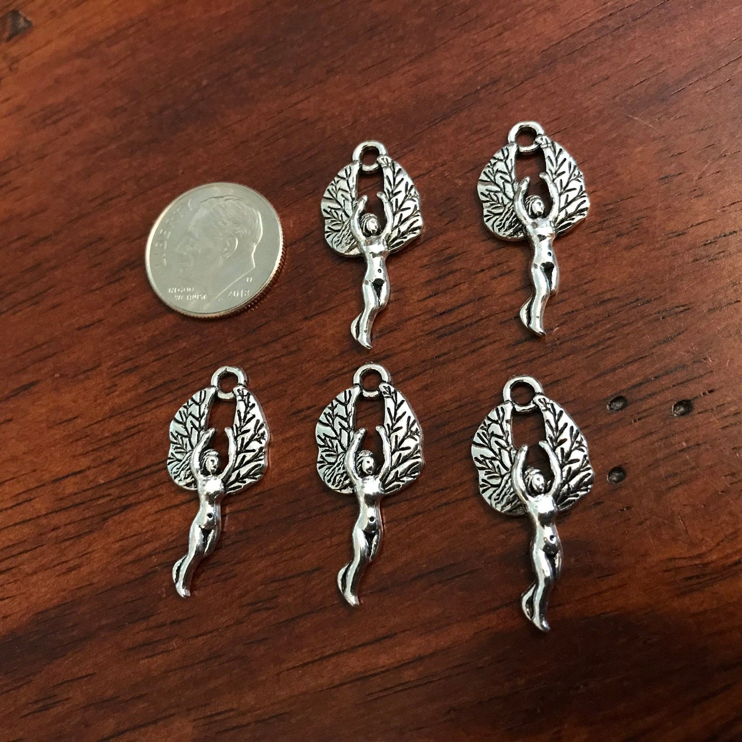 30pcs, Angel Charms, Halo Charms, Angel Pendants, Antique Silver Charms, Small Angel Charms, Angel Wing Charms, Angel Pendants, Findings