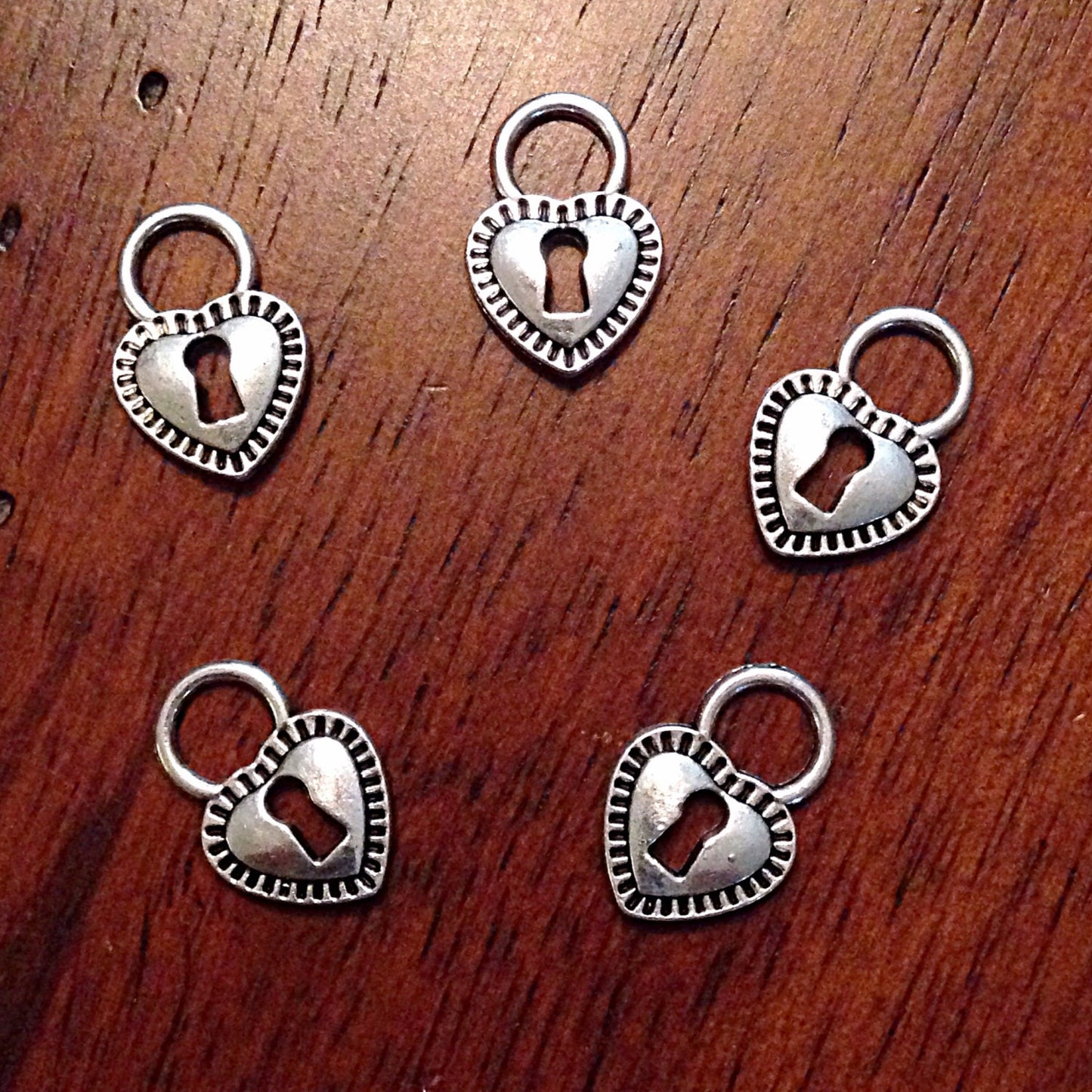 Bulk 25 Heart Charms, Antique Silver Charms, Locket Charms, Love Charms, Heart Charms, Silver Heart Charms, Valentine Charms, Findings