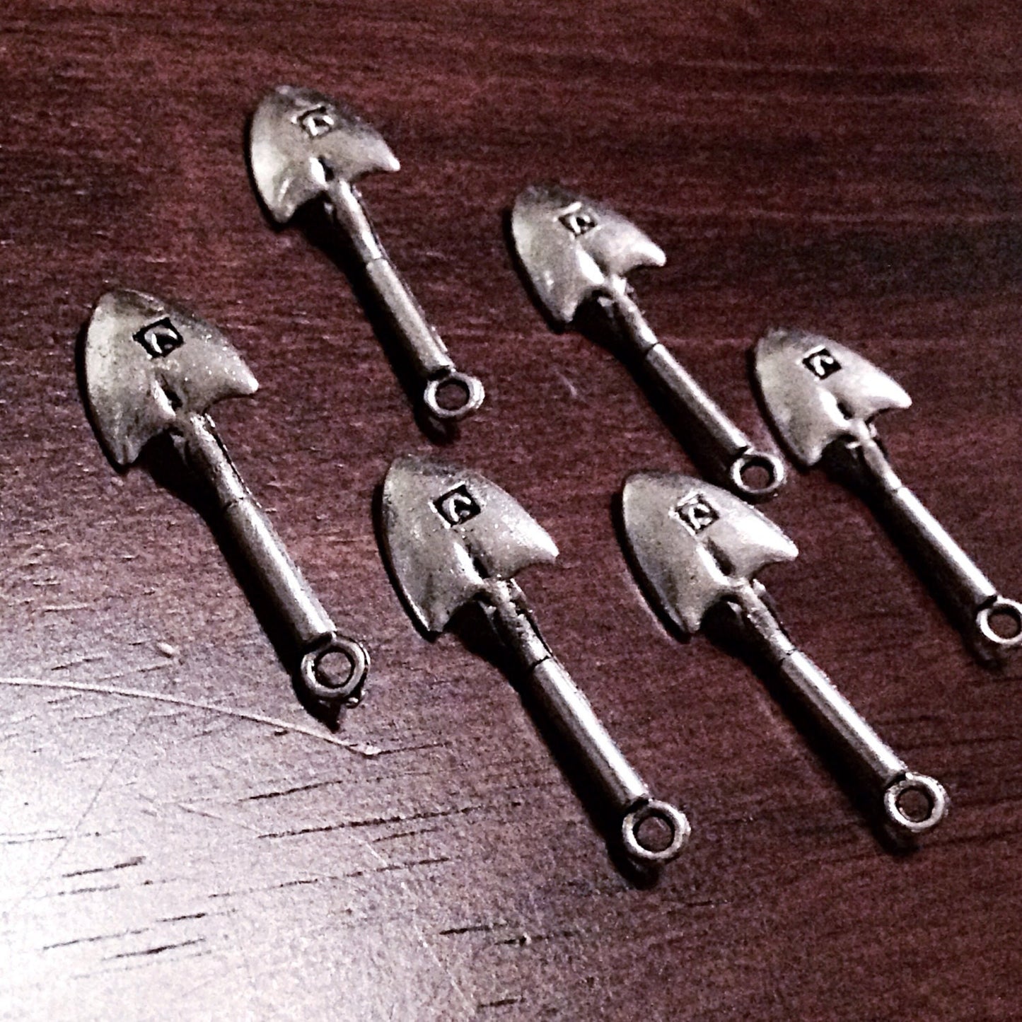 Bulk 25, Fireman Charms, Antique Silver Charms, Shovel Charms, Fire Dept Charms, Tools Charms, Findings, Jewelry and Craft Supplies