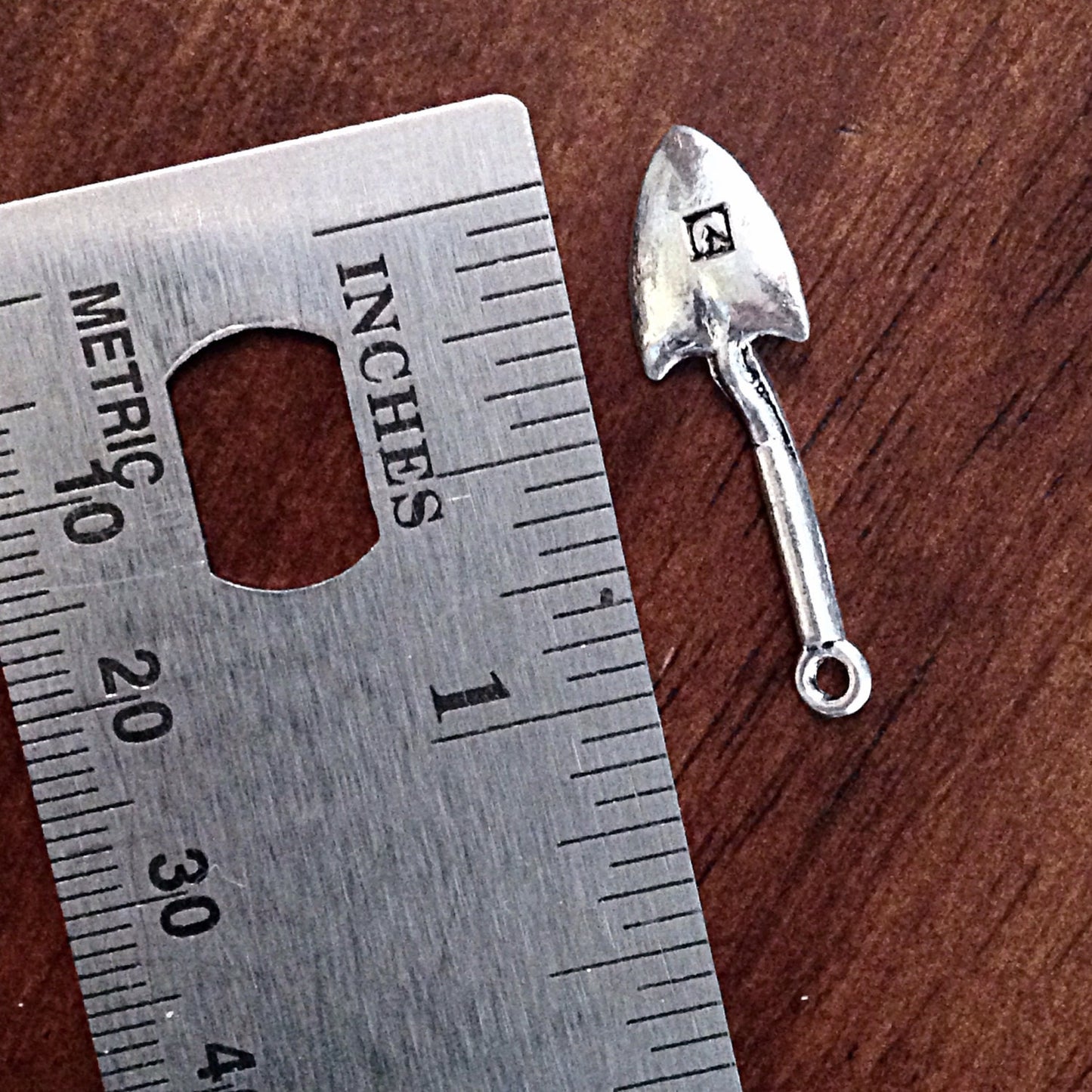 10 Fireman Charms, Antique Silver Charms, Shovel Charms, Fire Department Charms, Shovel Pendants, Tools Charm, Craft and Jewelry Supplies 