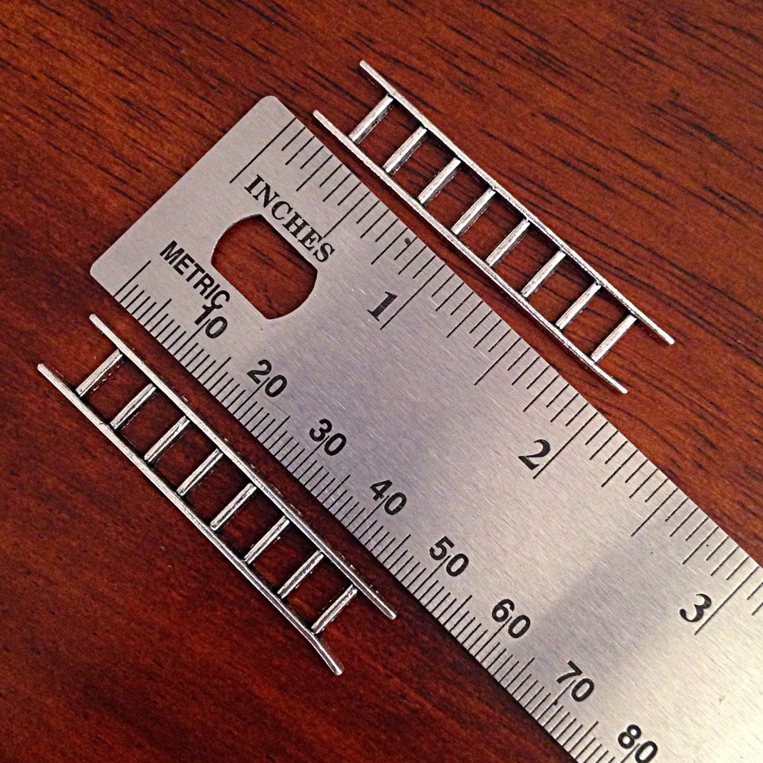 Ladder Charms, 20pcs, Silver Ladder Charms, Antique Silver Charms, Fireman Ladder Charms, Silver Ladder Charms, Climbing Charms, Findings