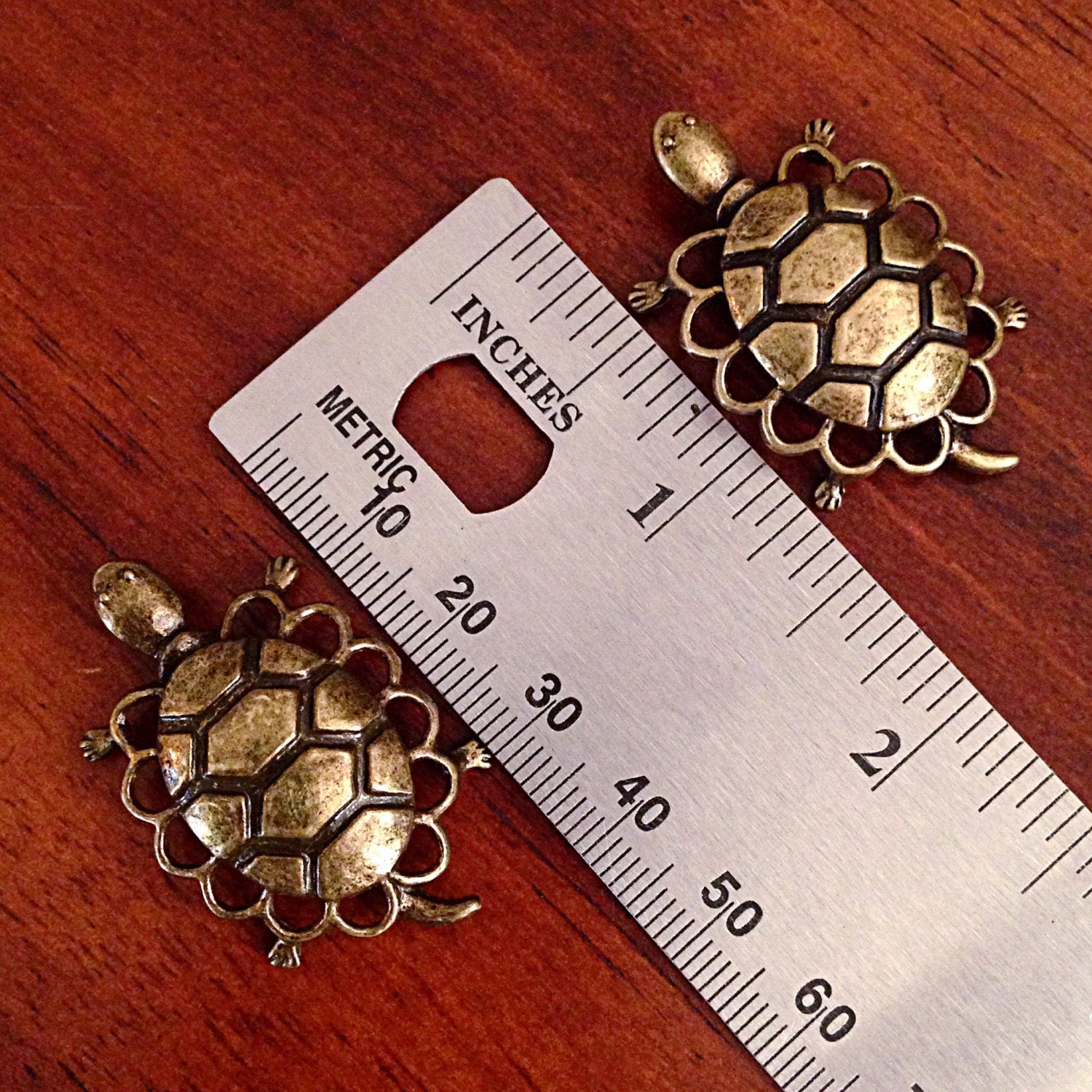 10pcs, Turtle Charms, Antique Bronze Charms, Bronze Turtle Charms, Fish Charms, Retile Pendants, Craft and Jewelry Supplies, Findings