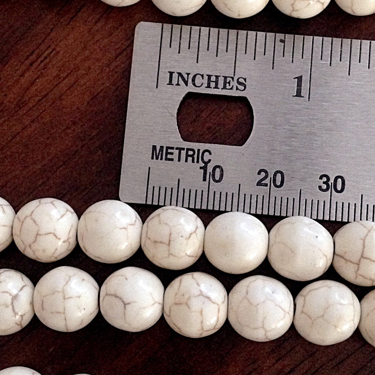 Bulk 60 pcs, 10mm Turquoise Beads, Howlite Beads, Beige Turquoise Beads, Beige Turquoise Beads, Craft and Jewelry Supplies, Finding