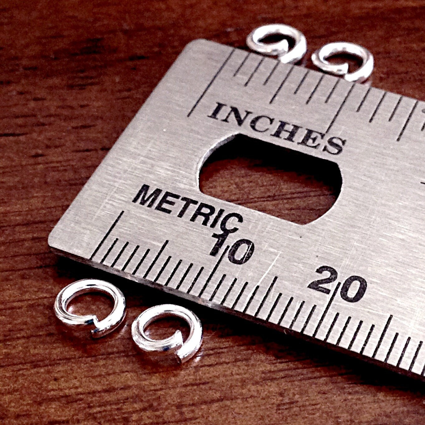 Strong Jump Rings, 100pcs, 6x1.2mm Jump Rings, 16 Gauge Heavy Duty 6mm x 1.2mm Jumprings, Industrial Strength Jump Rings, Findings